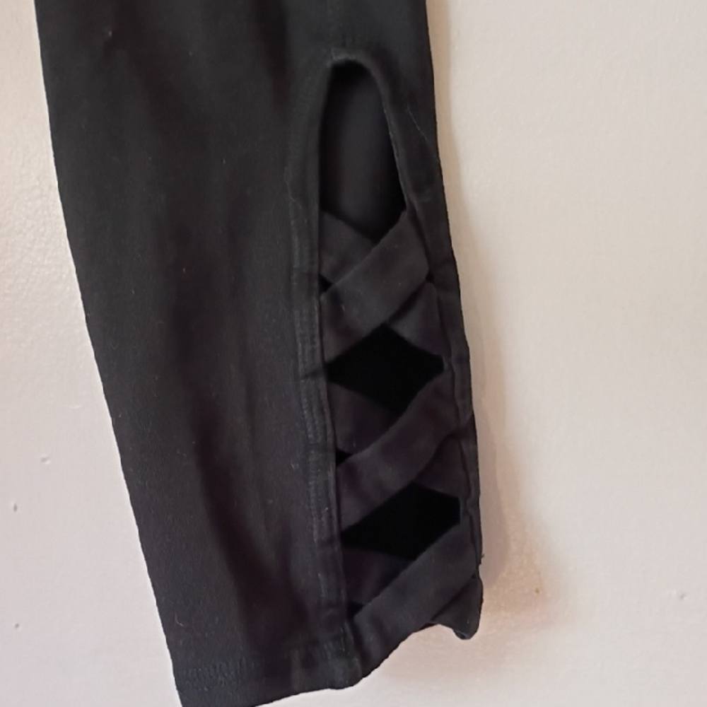 Abercrombie & Fitch Black High-Waisted Active Leggings S - Picture 3 of 10